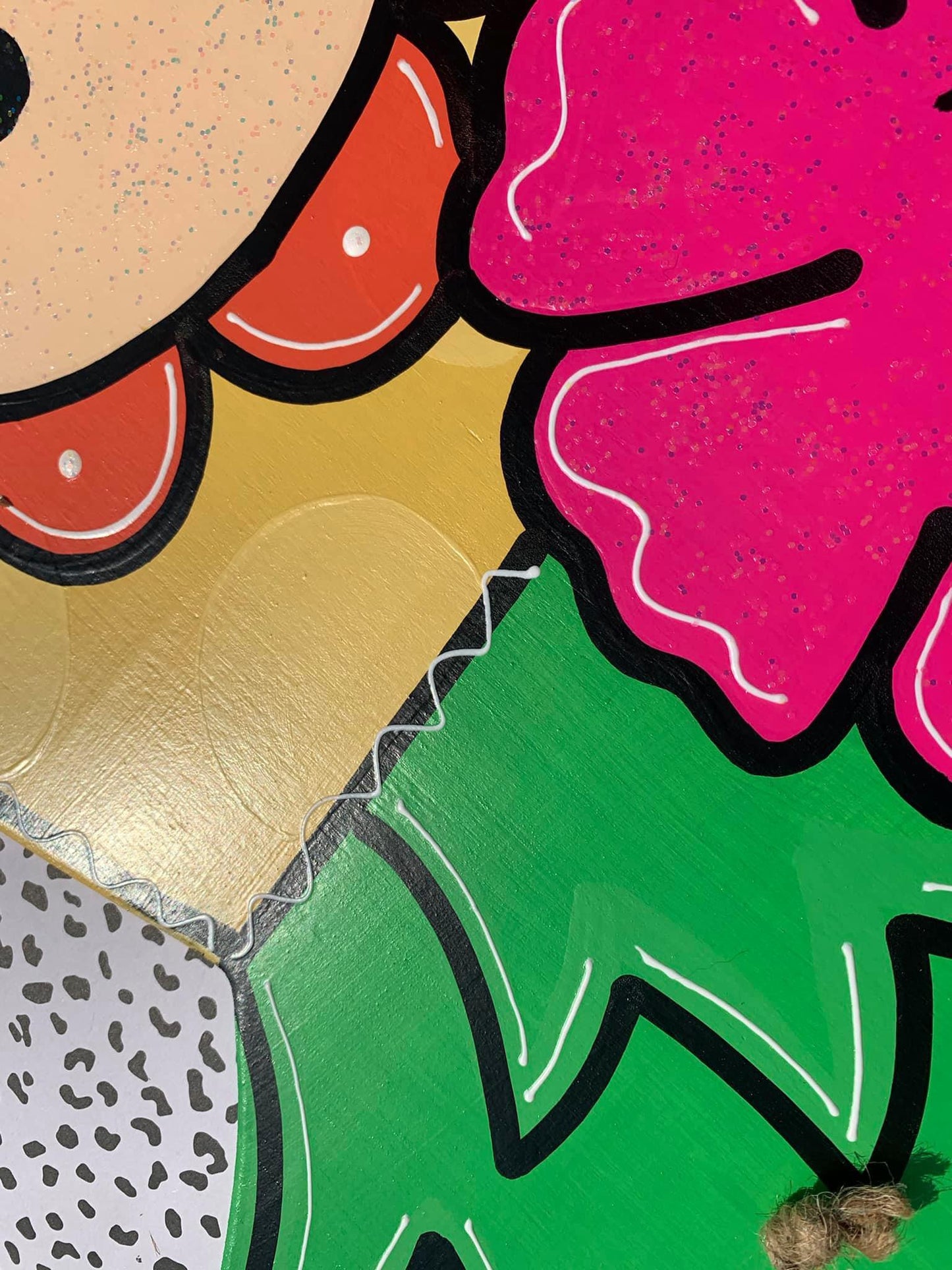 Hi Pineapple Door Hanger - Preorder