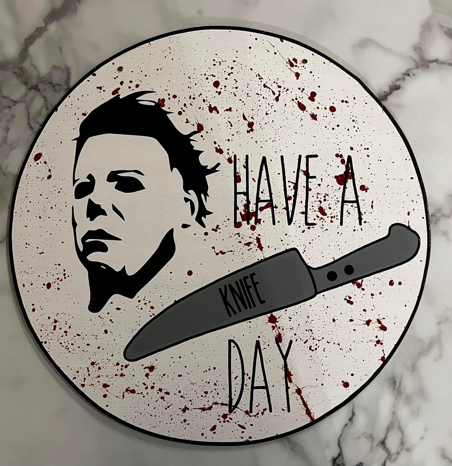 Knife Day Door Hanger - Preorder