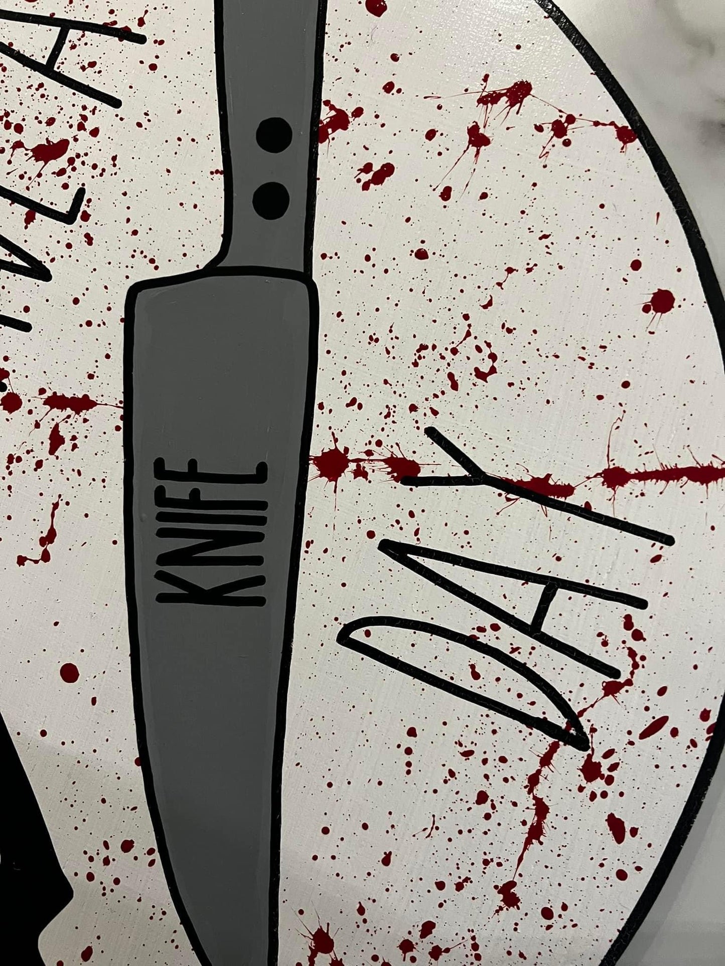 Knife Day Door Hanger - Preorder