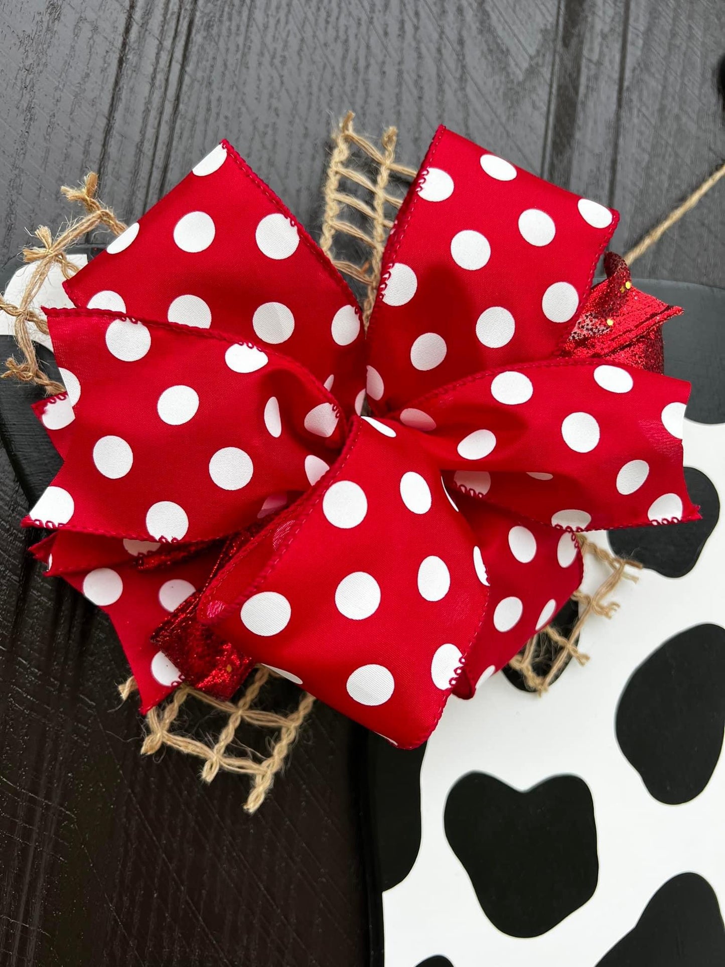 Hey Yall Cow Door Hanger - Preorder