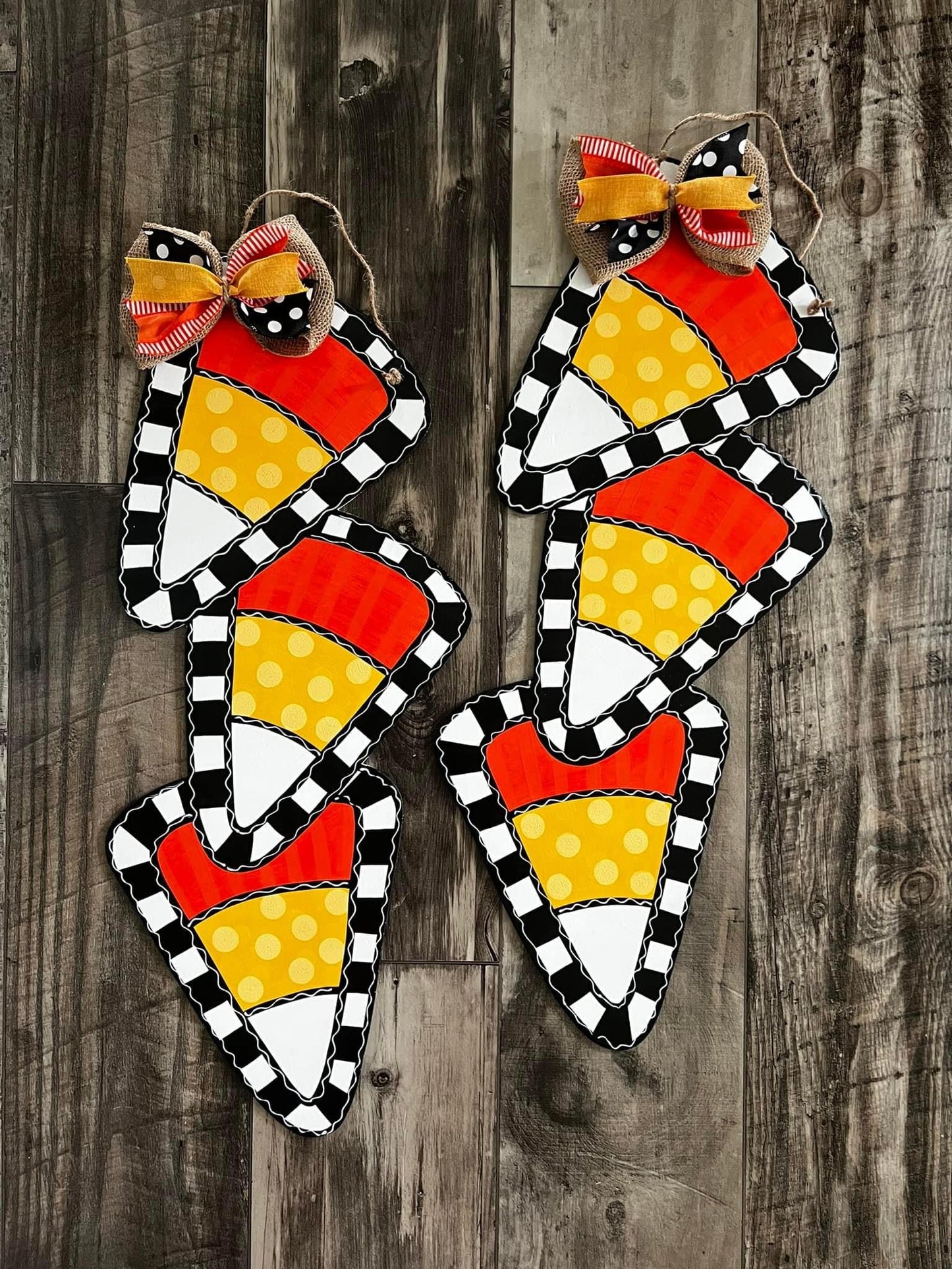 Candy Corn Door Hanger - Preorder