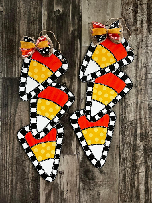 Candy Corn Door Hanger - Preorder