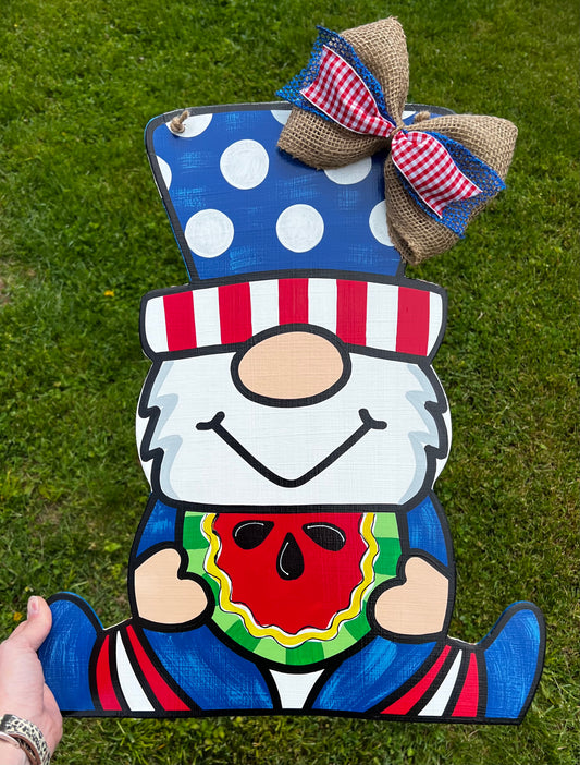 USA Watermelon Door Hanger - Preorder