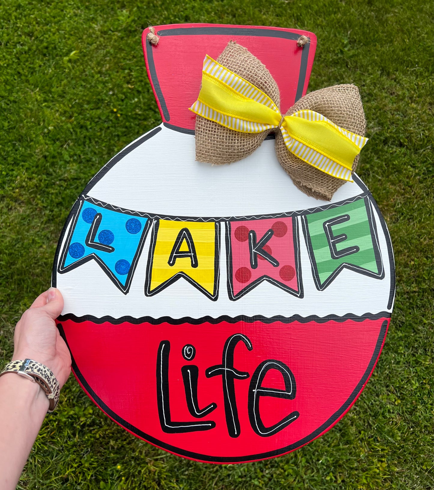 Lake Life Door Hanger - Preorder