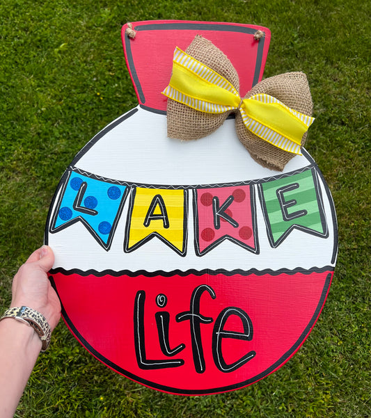 Lake Life Door Hanger - Preorder