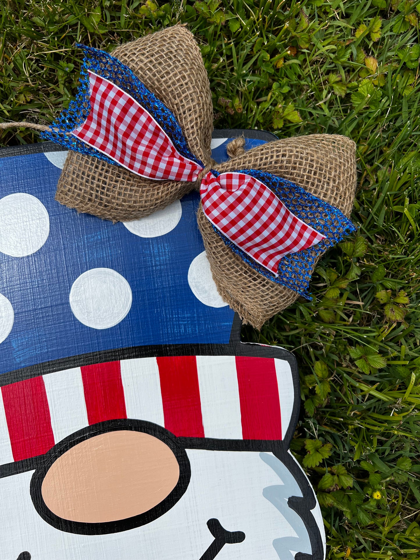 USA Watermelon Door Hanger - Preorder