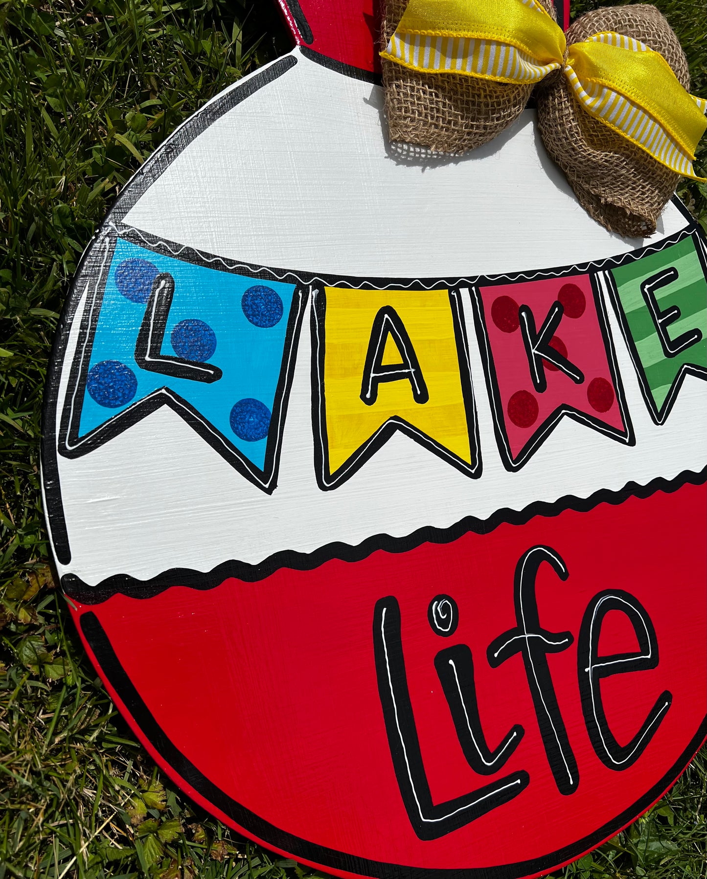 Lake Life Door Hanger - Preorder