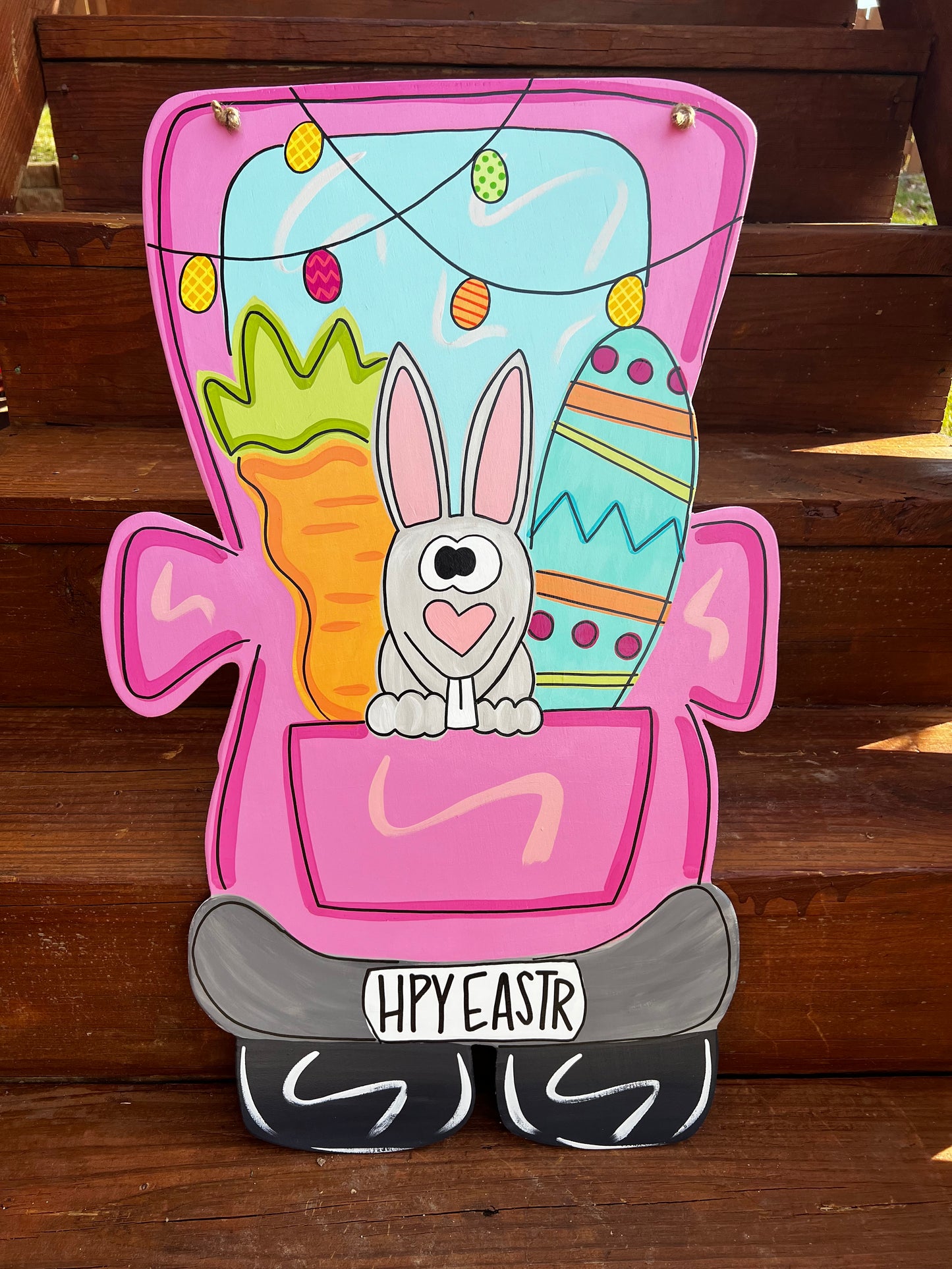 Bunny Truck Door Hanger - Preorder