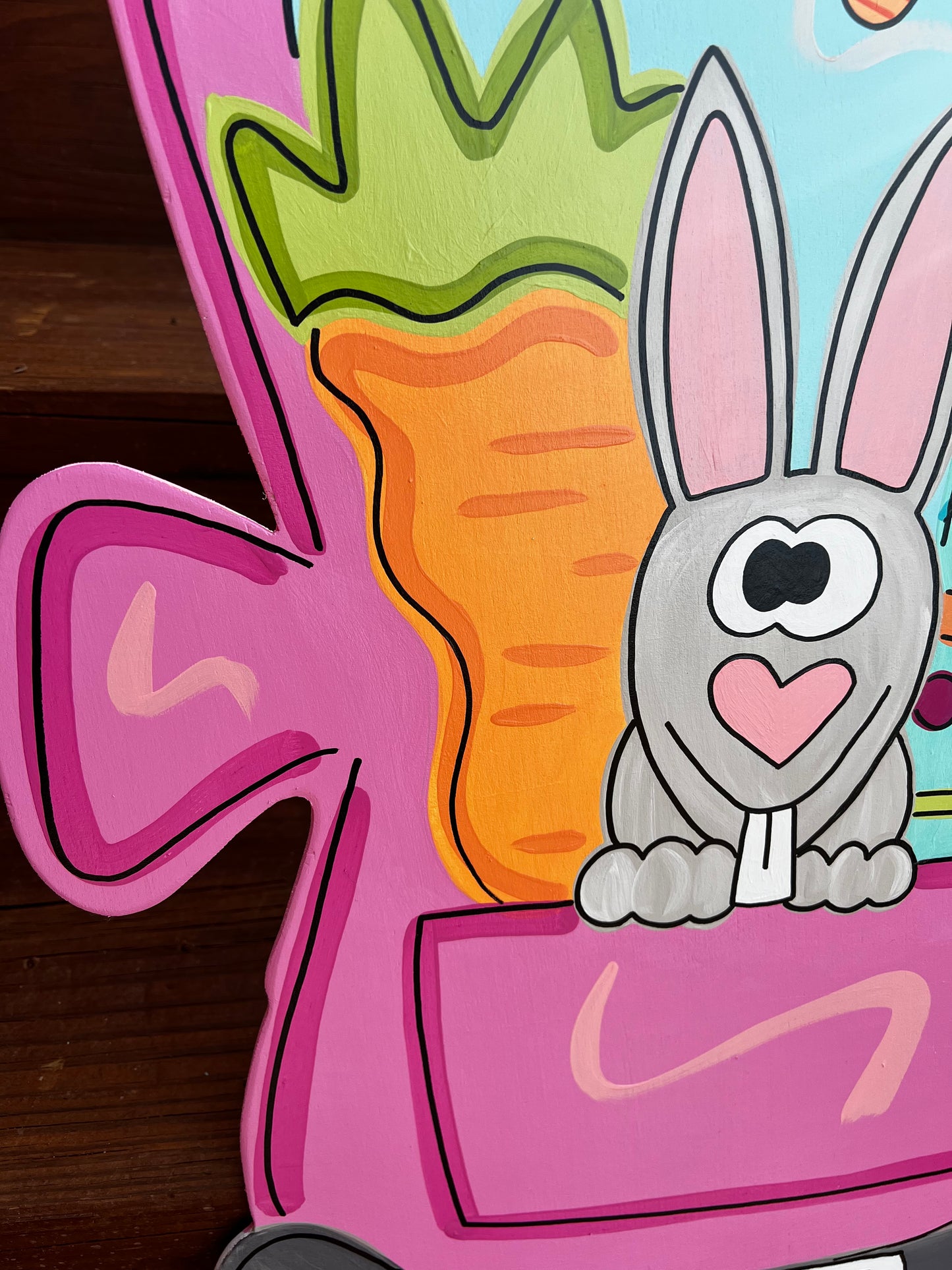 Bunny Truck Door Hanger - Preorder
