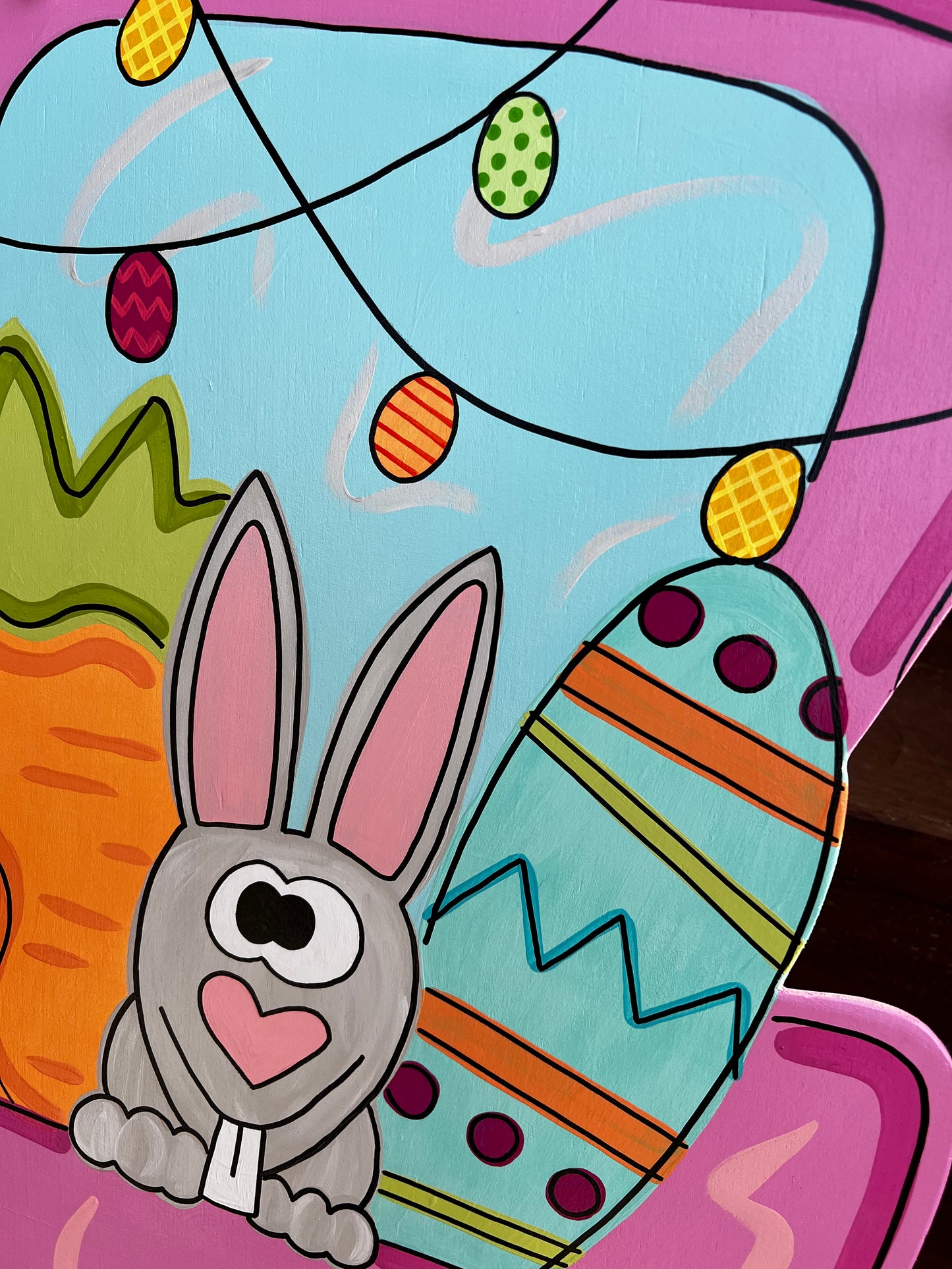 Bunny Truck Door Hanger - Preorder
