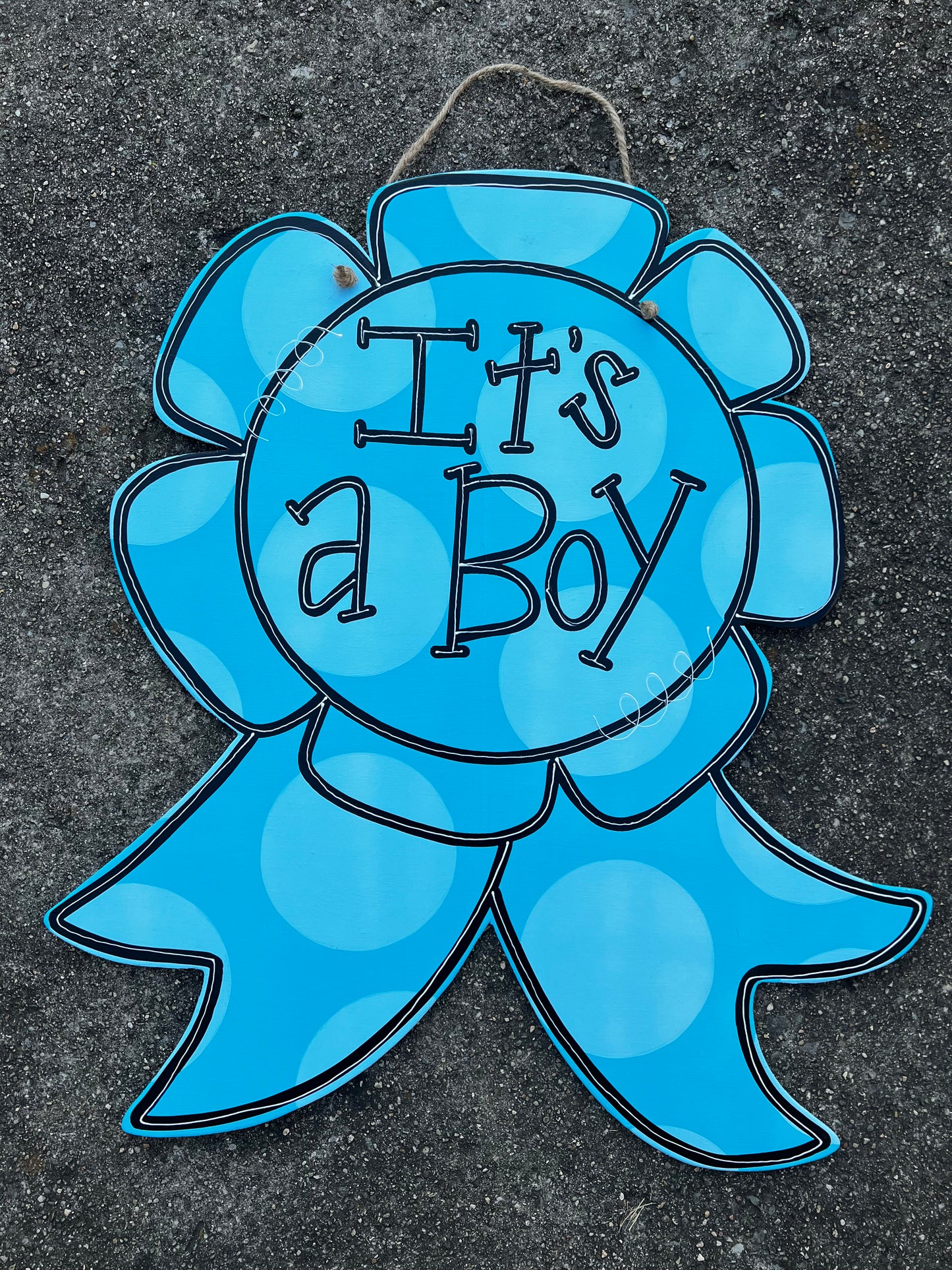 It’s A Boy Door Hanger - Preorder