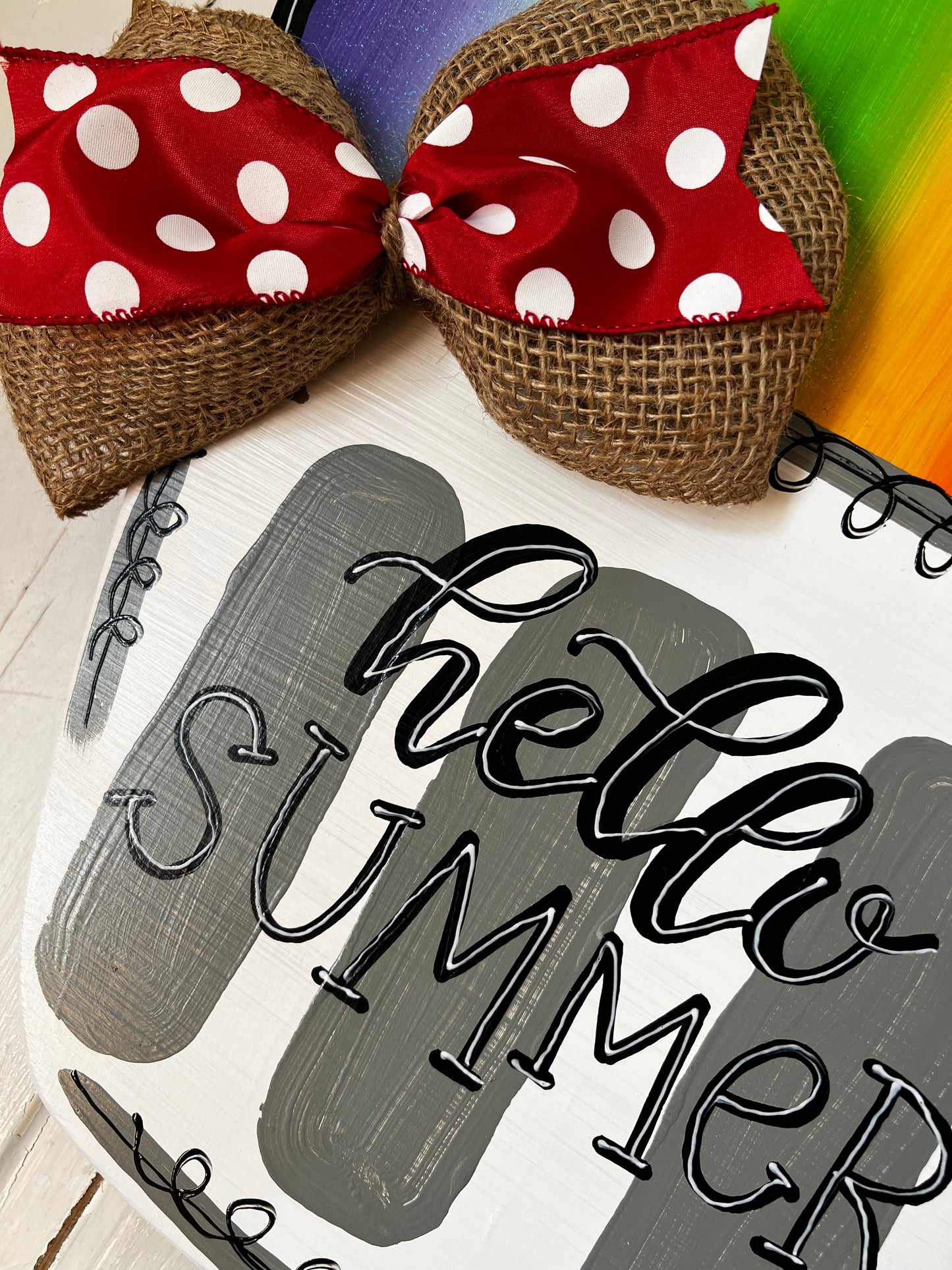 Snow Cone Door Hanger - Preorder