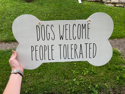 People Tolerated Door Hanger-Preorder