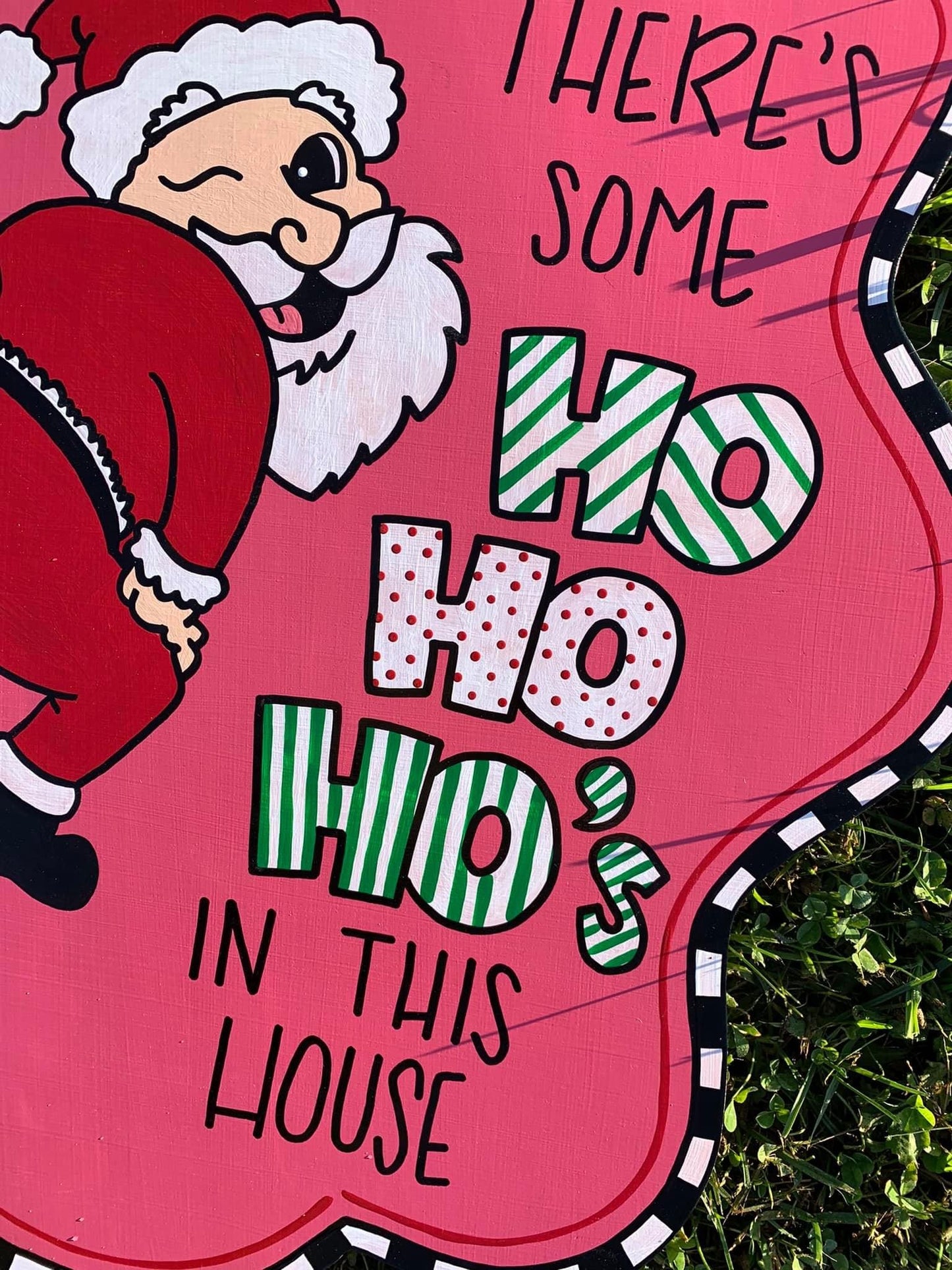 Ho Ho Ho Door hanger - Preorder