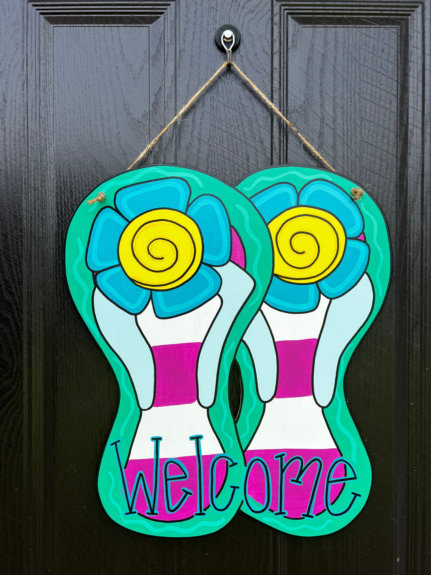 Flip Flop Door Hanger - Preorder