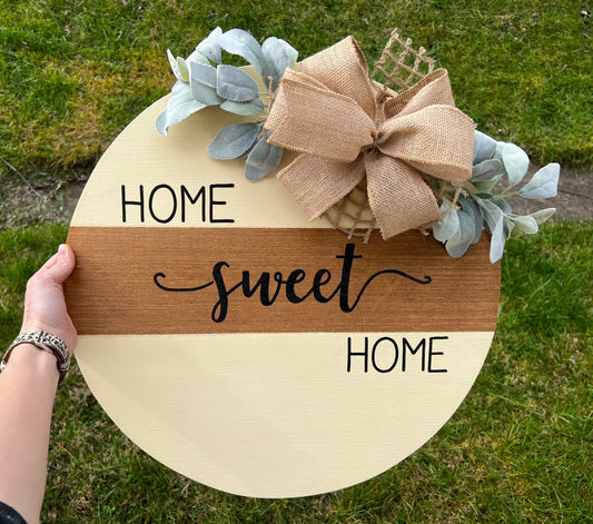 Home Sweet Home Door Hanger - Preorder
