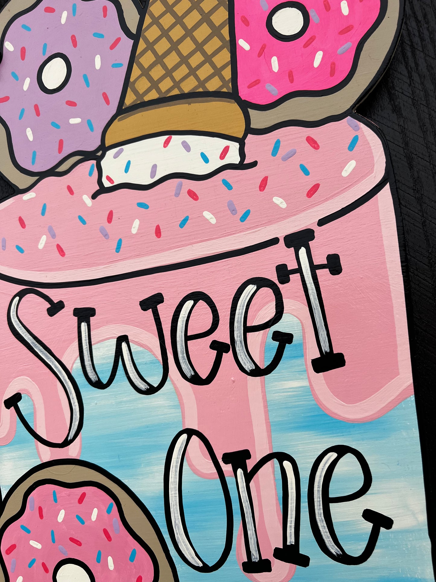 Sweet One Door Hanger - Preorder