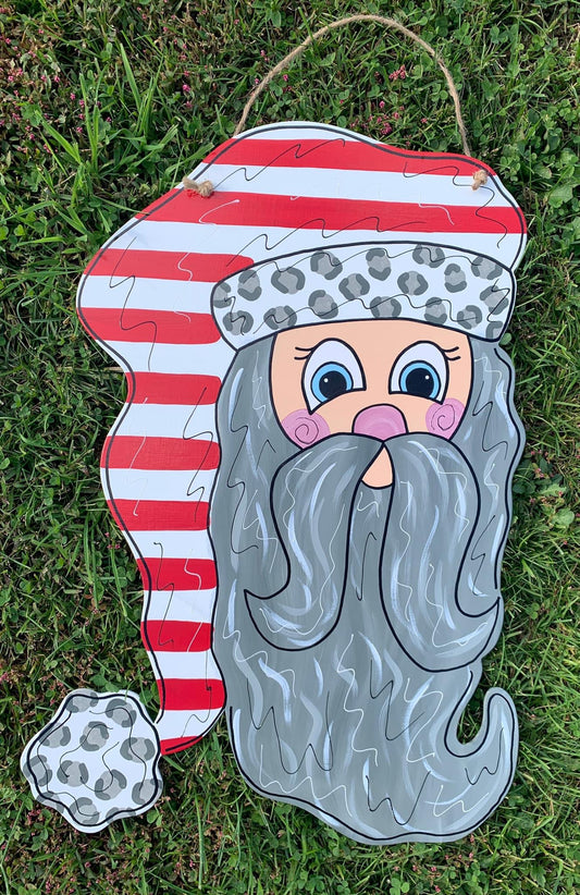 Santa Door Hanger - Preorder