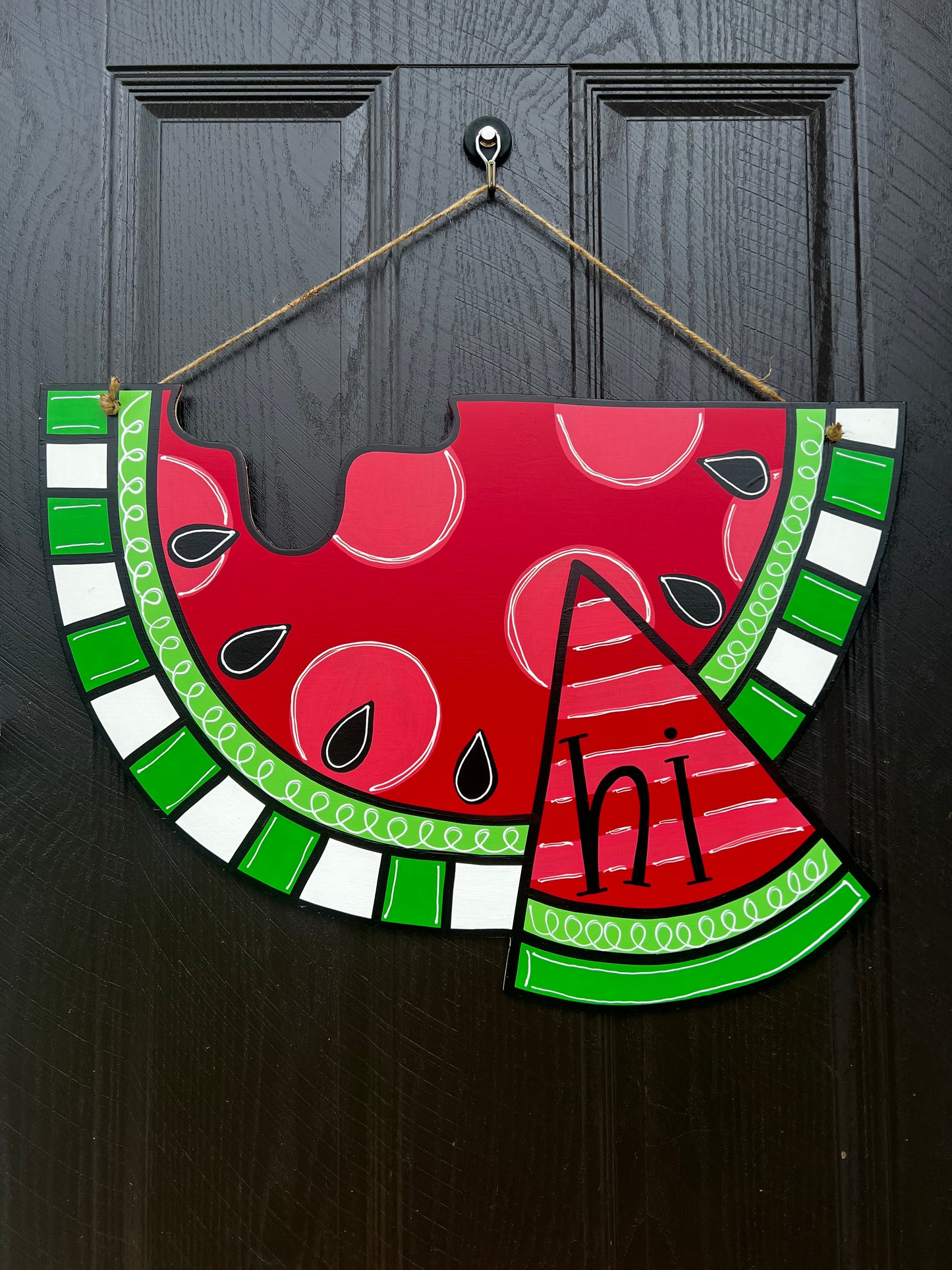 Watermelon Hi Door Hanger - Preorder