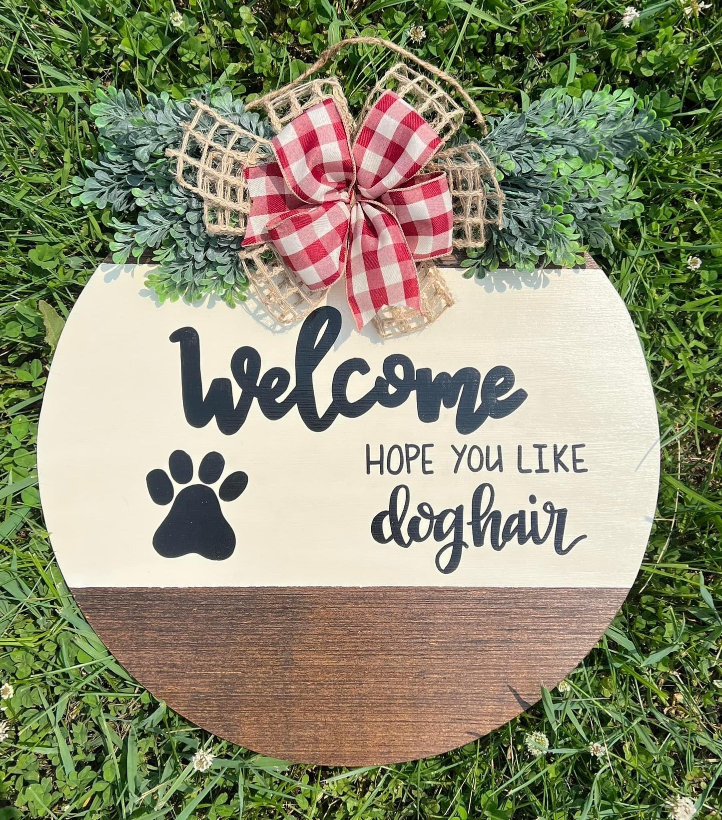 Dog Hair Door Hanger- Preorder