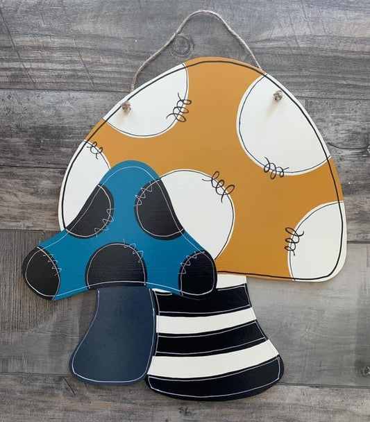 Mushroom Door Hanger - Preorder