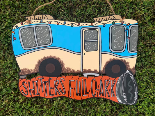 Christmas Camper Door Hanger - Preorder