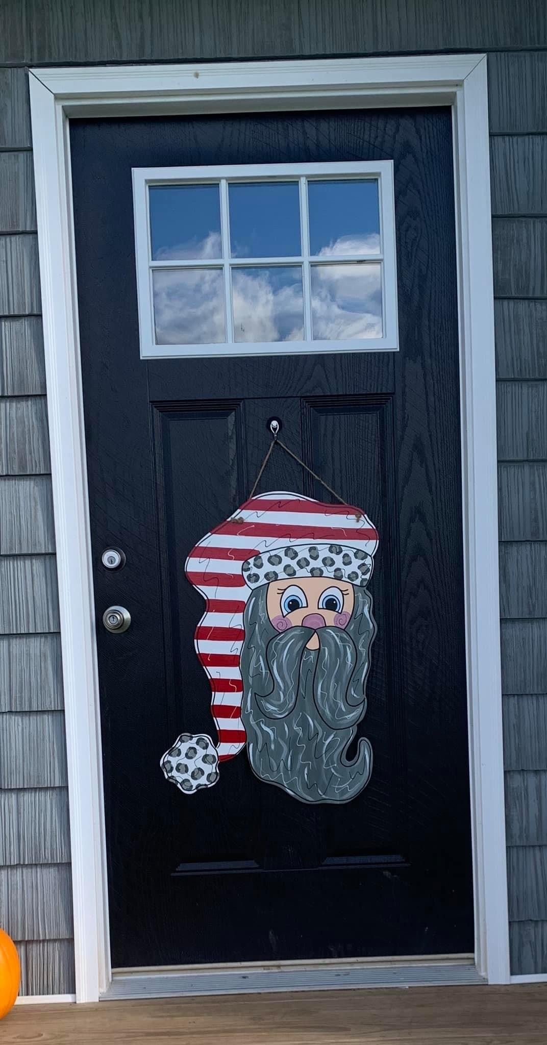 Santa Door Hanger - Preorder