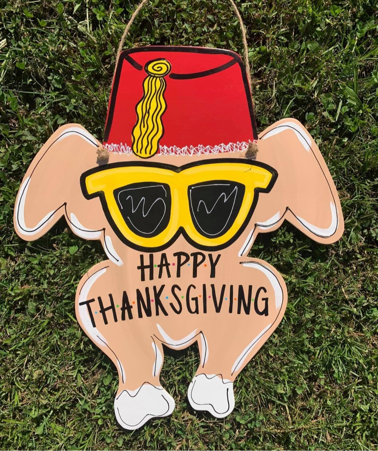 Turkey Day Door Hanger - preorder