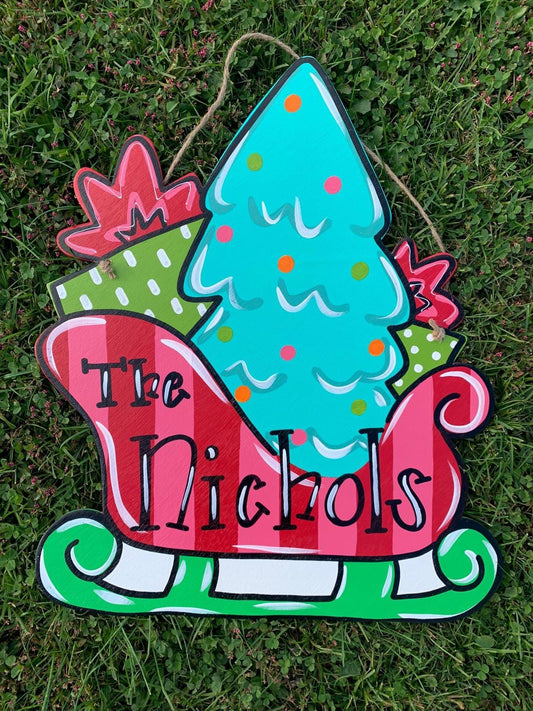 Sled Door Hanger - Preorder