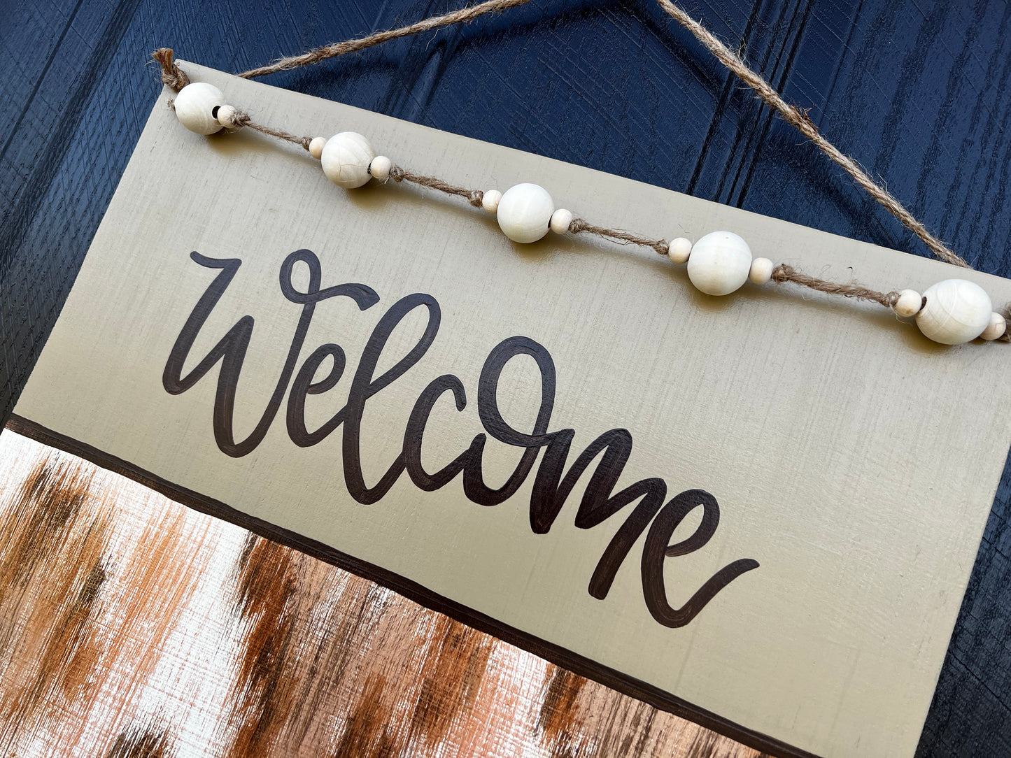 Welcome Bead Door Hanger - Preorder
