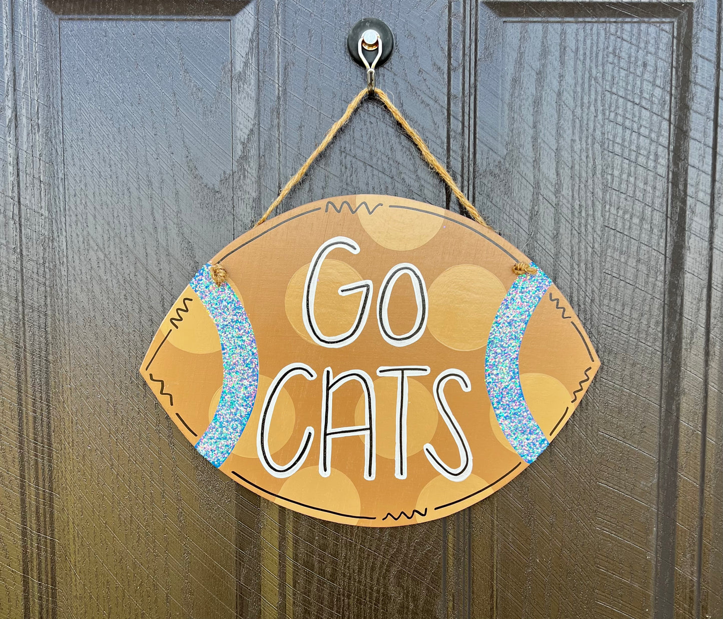 Go Cats Door Hanger - Preorder