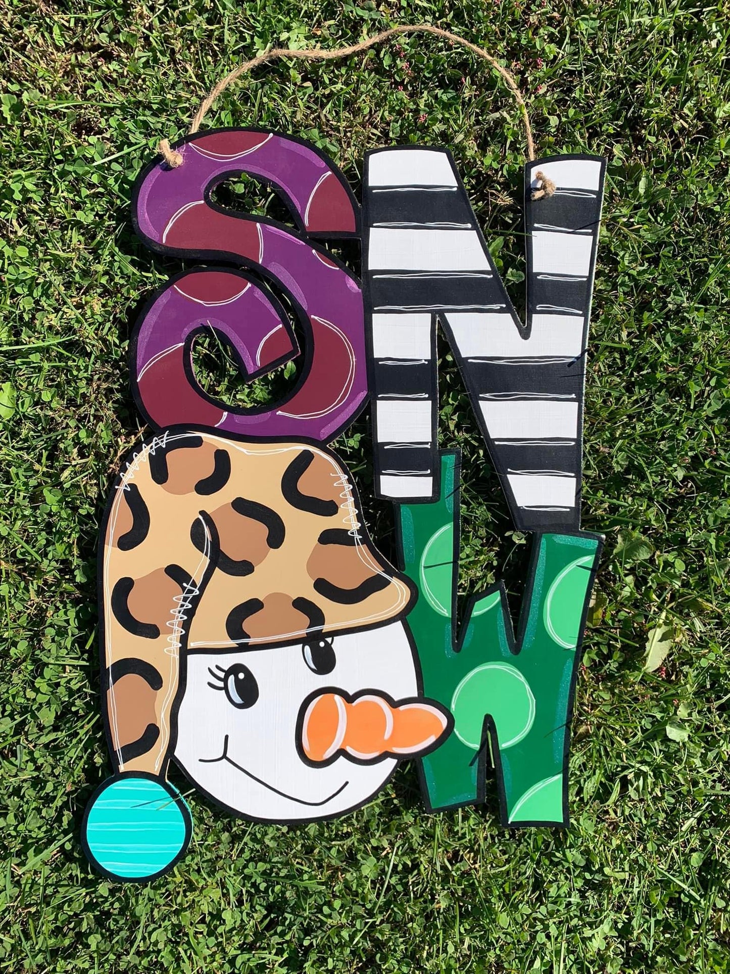Snow Door Hanger -Preorder