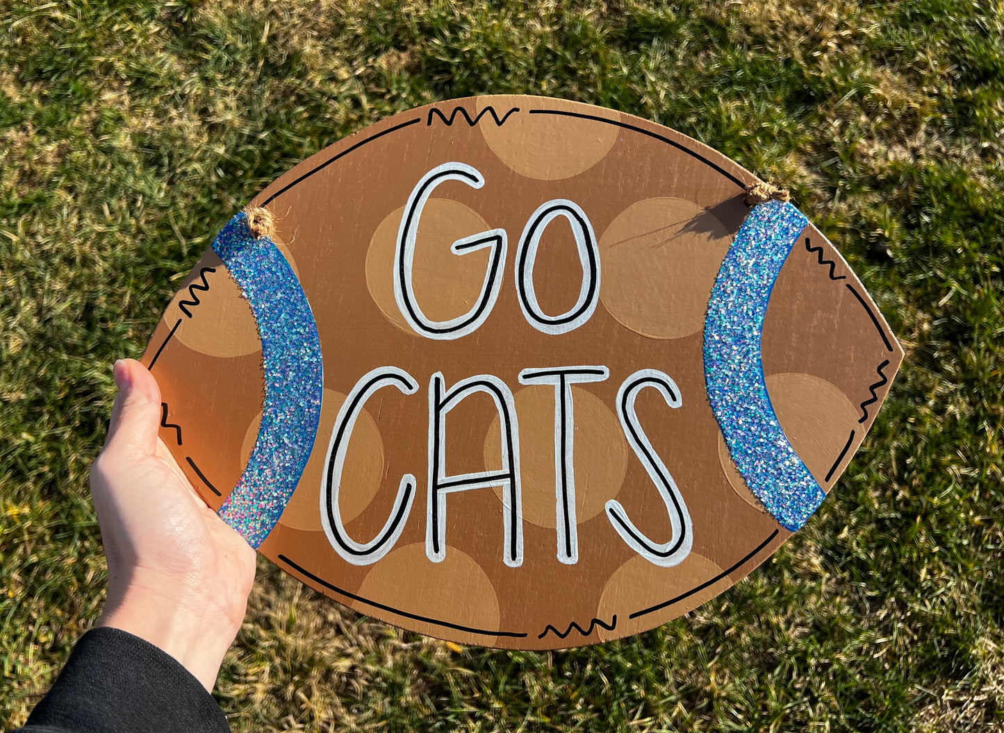 Go Cats Door Hanger - Preorder