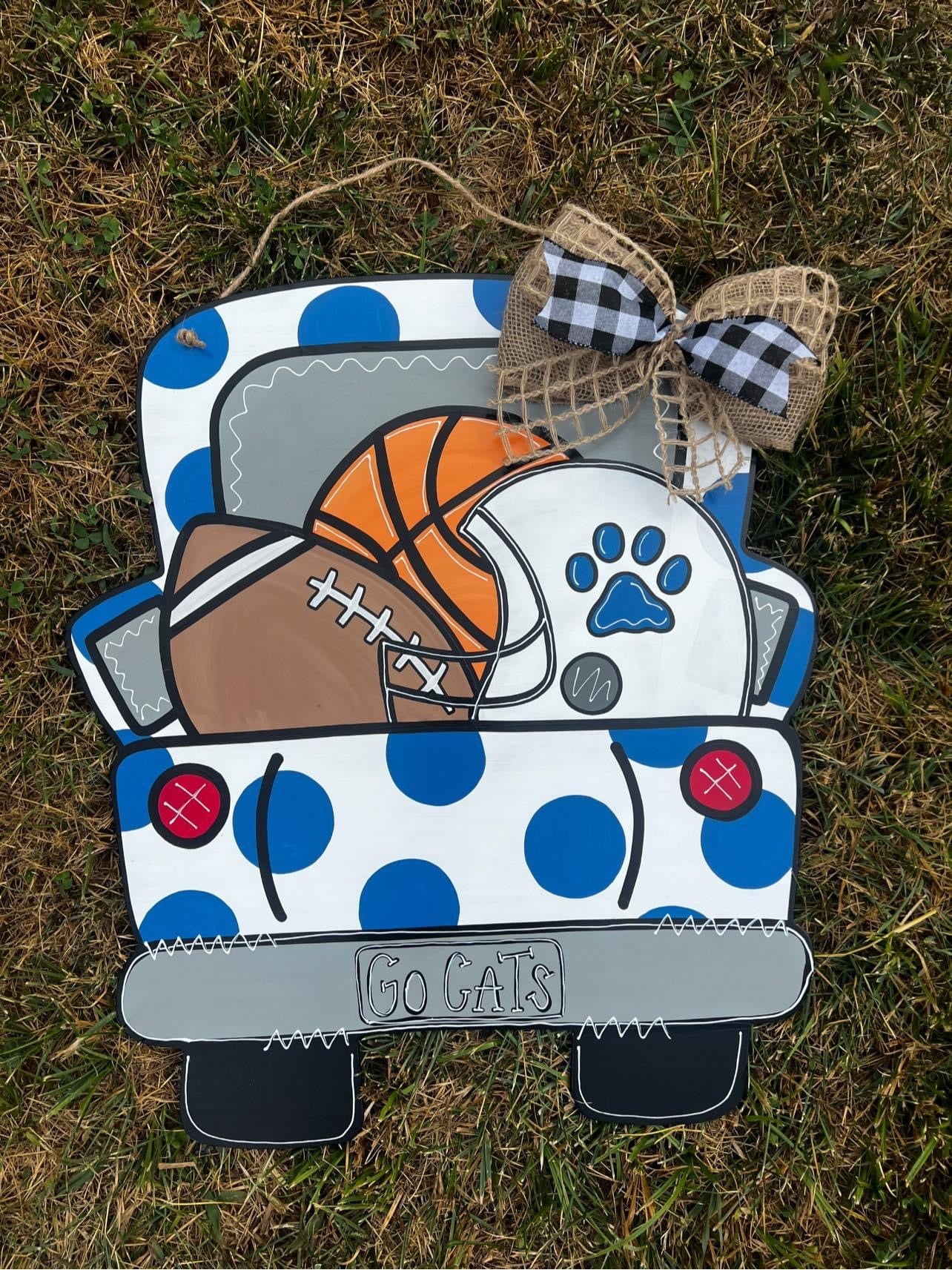 Cats Truck Door Hanger - Preorder