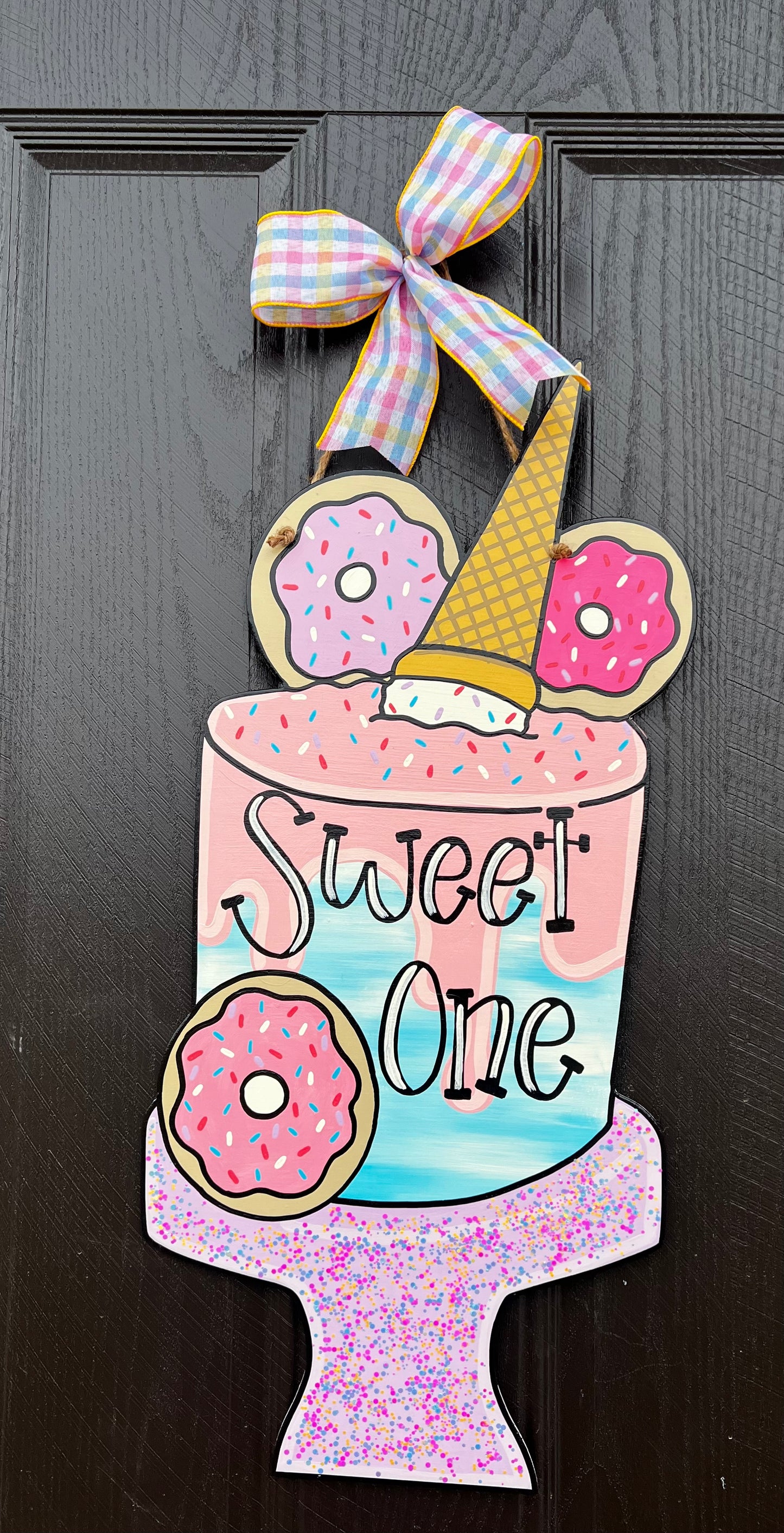 Sweet One Door Hanger - Preorder