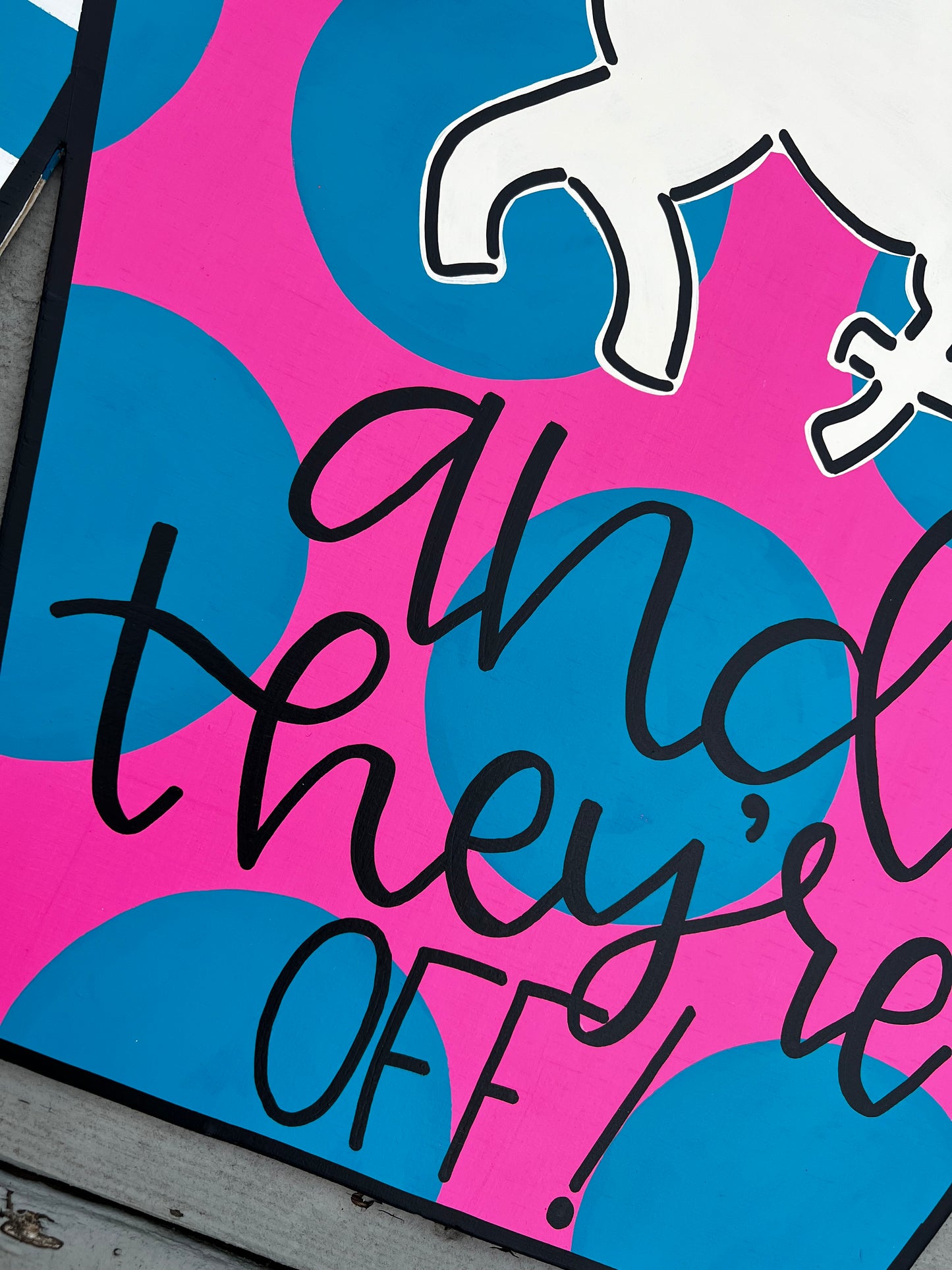 They’re Off Derby Door Hanger - Preorder